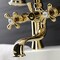 Kingston Brass KS228PB Deck Mount Clawfoot Tub Faucet with Hand Shower, Polished Brass KS228PB - alternate 3